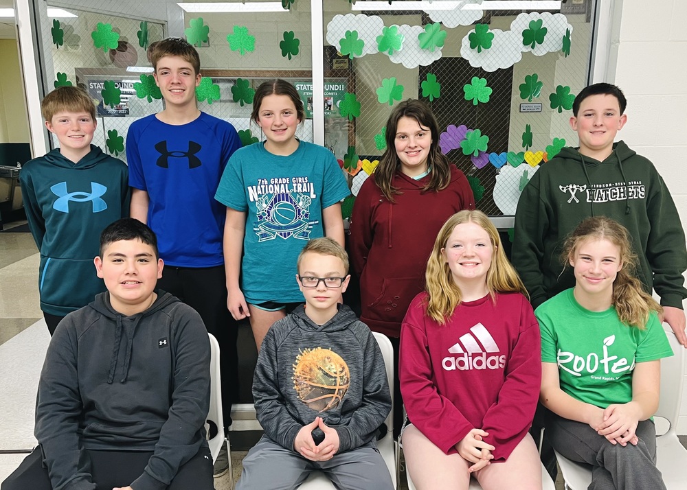 JH PBIS Winners - February