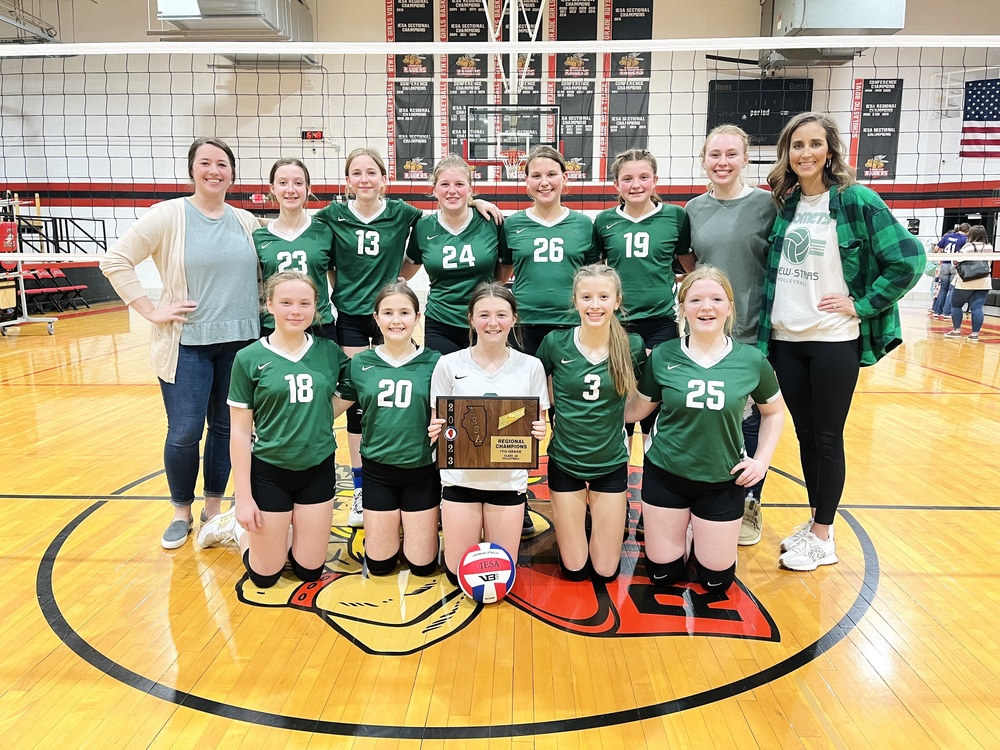 7th Grade Volleyball - Regional Champs
